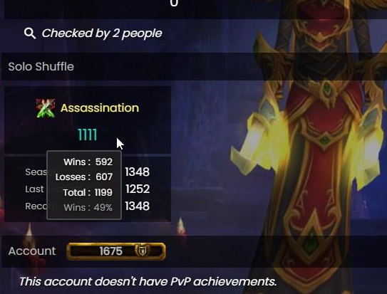 No arena rating loss till 1600 in SS - Arenas - World of Warcraft Forums