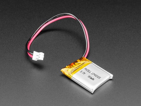 Lithium Ion Polymer Battery - 3.7v 150mAh