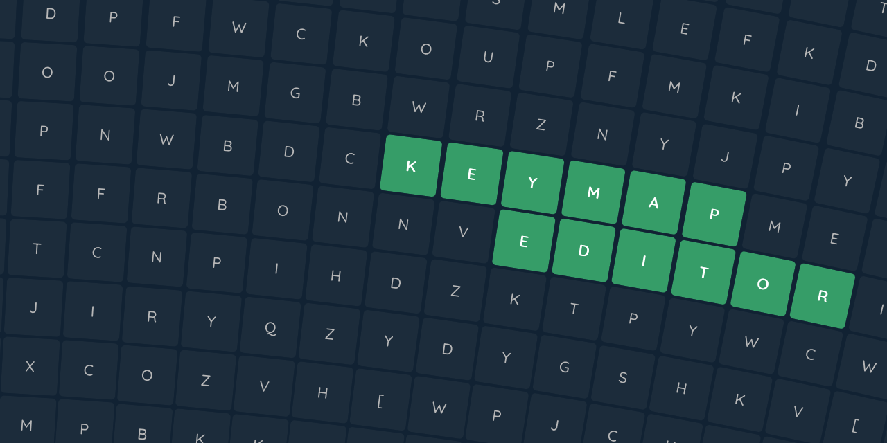 Keymap Editor