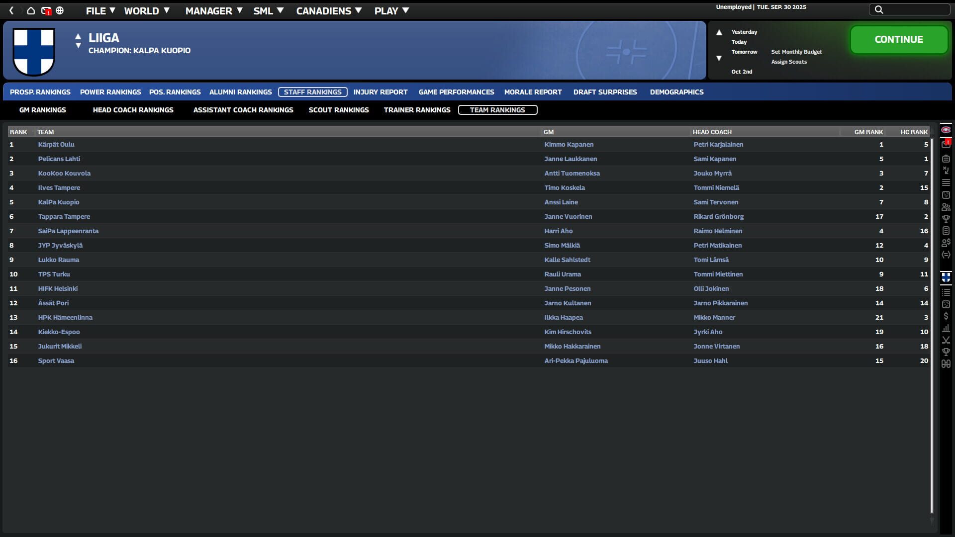 Franchise Hockey Manager 12 screenshot 10