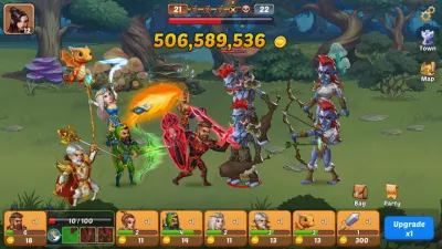 Firestone: Idle Clicker Online RPG screenshot 1
