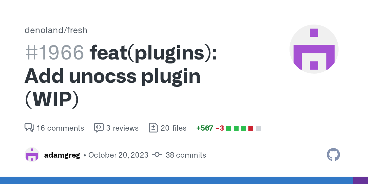 feat(plugins): Add unocss plugin (WIP) by adamgreg · Pull Request #...