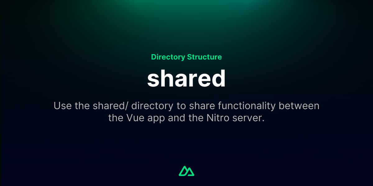 shared · Nuxt Directory Structure