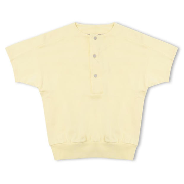 FEAR OF GOD ESSENTIALS: FEAR OF GOD ESSENTIALS Unisex Kids' Baseball Henley Long Sleeve T-Shirt