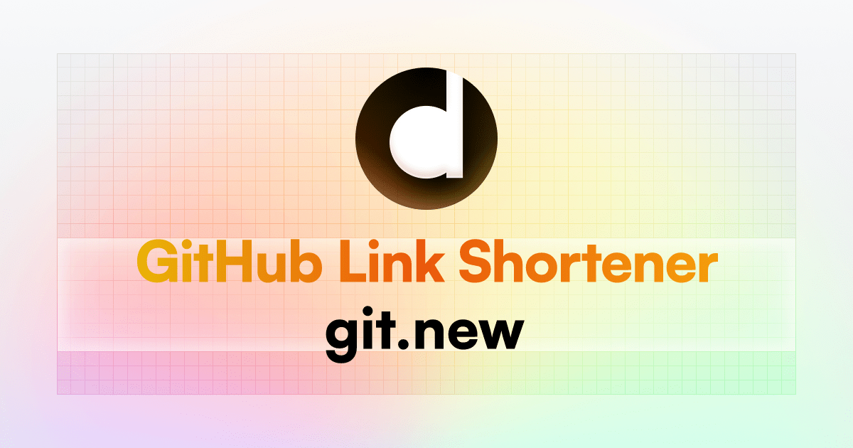Git.new – Free GitHub Link Shortener