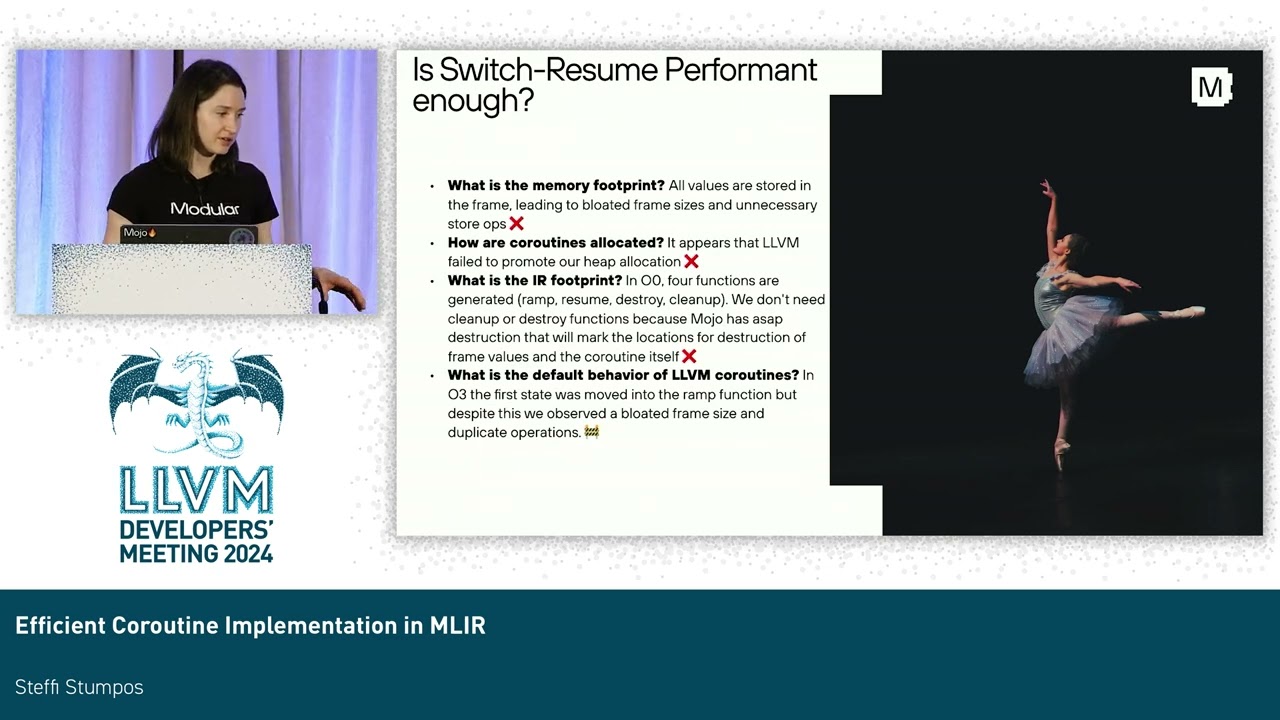 2024 LLVM Dev Mtg - Efficient Coroutine Implementation in MLIR