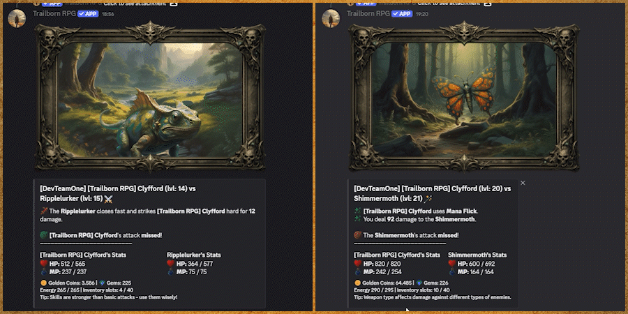 Trailborn RPG Master Real Combat GIF