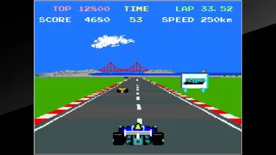 Arcade Archives: Pole Position II screenshot 1