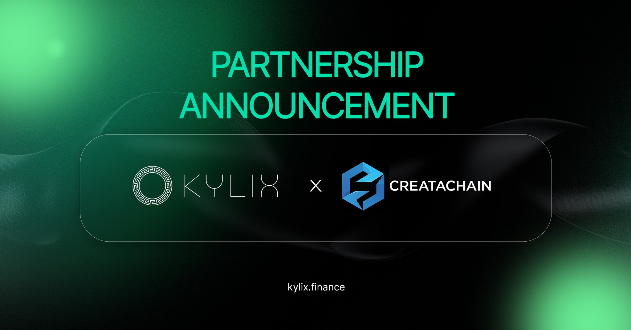 Creata Great DeFi Partnership