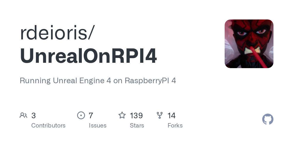 GitHub - rdeioris/UnrealOnRPI4: Running Unreal Engine 4 on Raspberr...