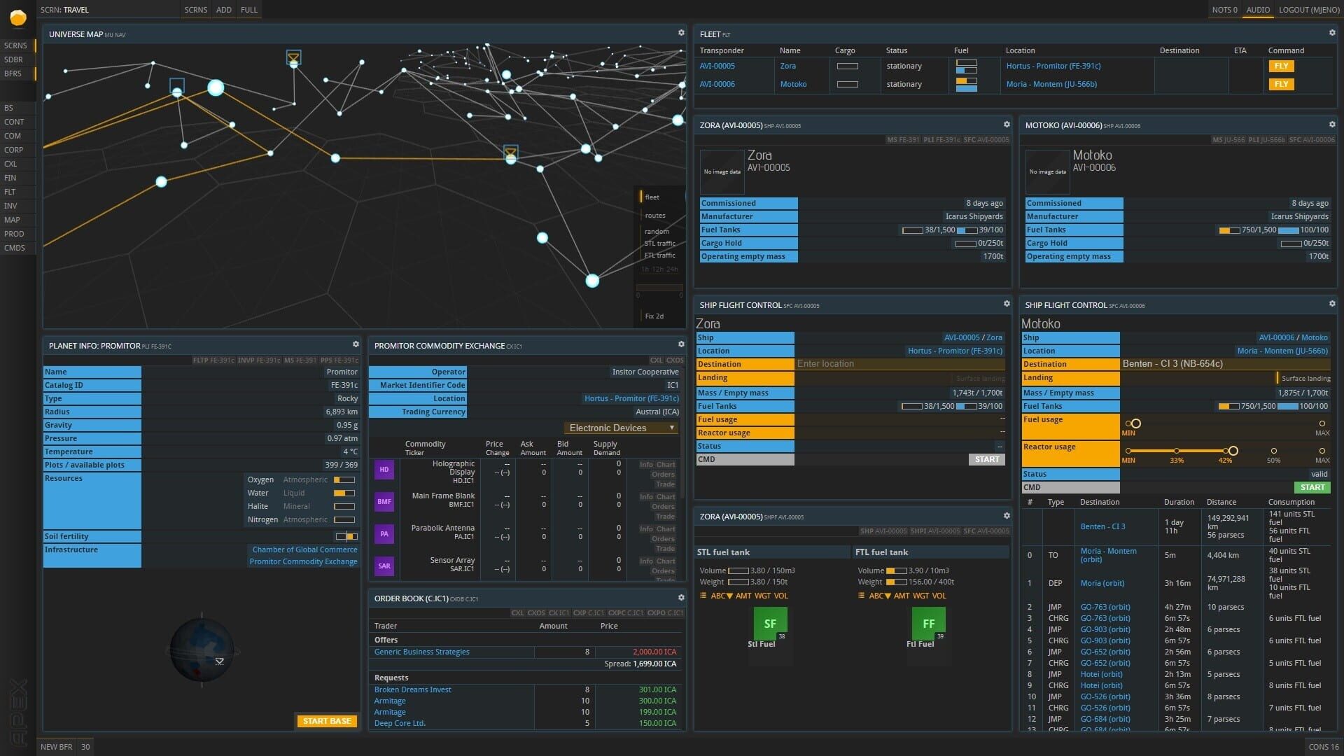 Prosperous Universe screenshot 7