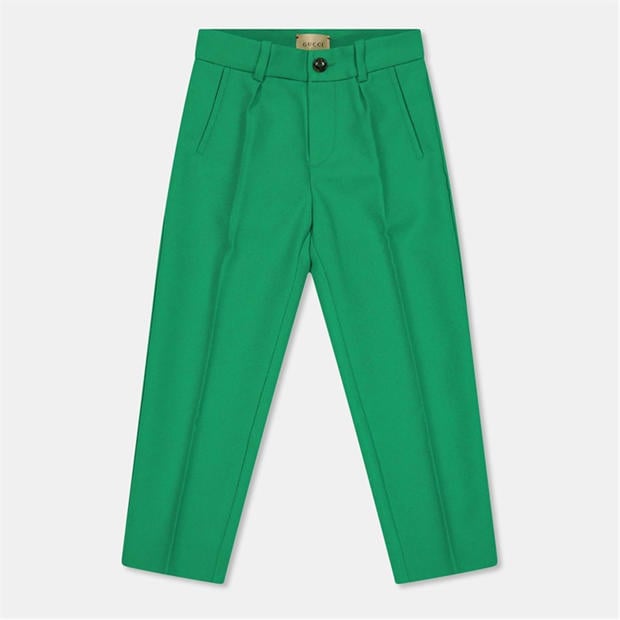 GUCCI: GUCCI Kids' Italian Fabric Straight Leg Trousers