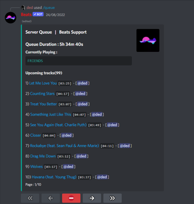Beats | Discord App Directory
