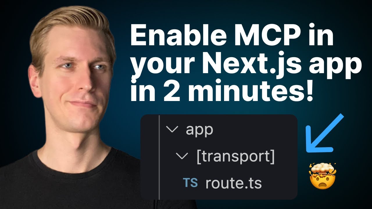 Build Next.js MCP - Your Website & MCP-Server In 1 App!