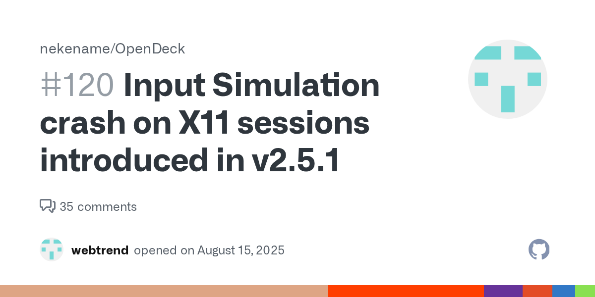 After upgrading to 2.5.1 all the input simulation buttons stopped w...